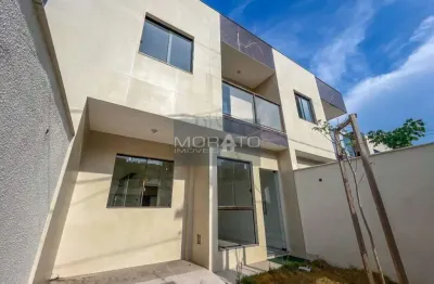 Casa duplex 3 quartos, 1 suíte, 1 vaga, bairo santa amélia