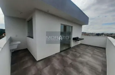 Cobertura em torre única 2 quartos, 1 vaga. bairro bom jesus-contagem/mg