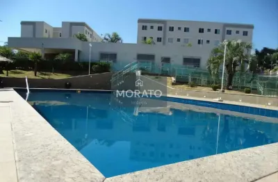 Apartamento de 2 quartos em condomínio fechado com lazer com piscina região do cabral