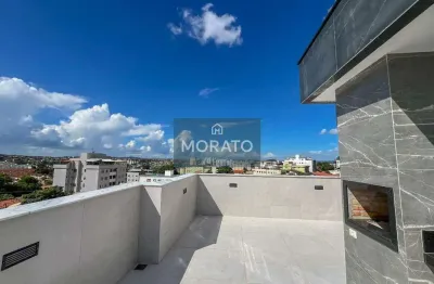 Cobertura com 4 quartos, 2 vagas no bairro planalto, belo horizonte