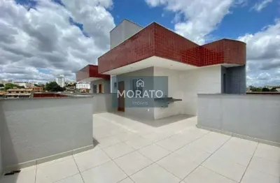 Cobertura 2 quartos, 1 suíte, 2 vaga de garagem no santa mônica