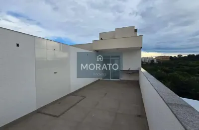 Cobertura de 2 quartos suíte 2 vagas de garagem e um espaço externo muito amplo alvorada