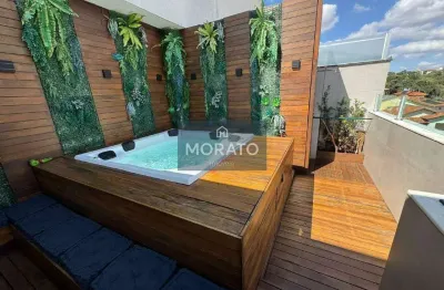 Cobertura 2 quartos, 1 suíte e 2 vagas de garagem, no bairro três barras