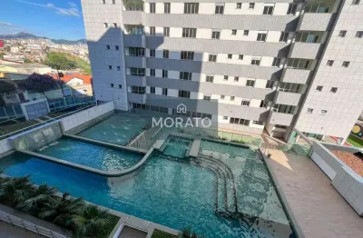 Apartamento 3 quartos, suíte, 2 vagas de garagem, lazer completo no bairro carlos prates.