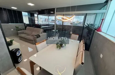 Cobertura 4 quartos com elevador, 2 suítes e 4 vagas de garagem, no bairro castelo