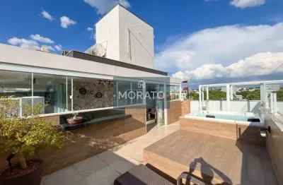 Cobertura 3 quartos, 2 vagas, hidromassagem, à venda no bairro itapoã