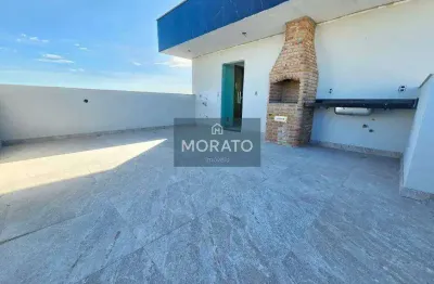 Cobertura 2 quartos, 1 vaga de garagem, no bairro piratininga