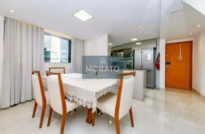 Cobertura 2 quartos com 130m² e 2 vagas no bairro castelo