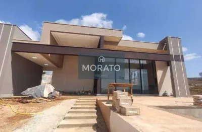 Casa 4 quartos com suíte, e 4 vagas de garagem em lagoa santa no condomínio eco village