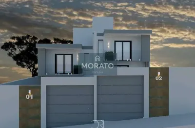Casa geminada 3 quartos, suíte, 3 vagas de garagem no bairro água branca