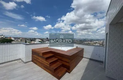 Cobertura 4 quartos com suite no bairro santa cruz industrial; eldorado em contagem mg cobertura com área privativa à venda com 4 quartos , 3 vagas