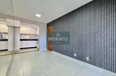 Área privativa com 2 quartos sendo 1 suíte com 2 vagas de garagem no bairro santa mônica.