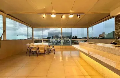 Cobertura com 3 quartos sendo 1 suíte com 3 vagas de garagem no bairro santa amélia.