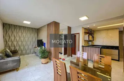 Apartamento com 3 quartos sendo 1 suíte com 2 vagas de garagem no bairro ouro preto.