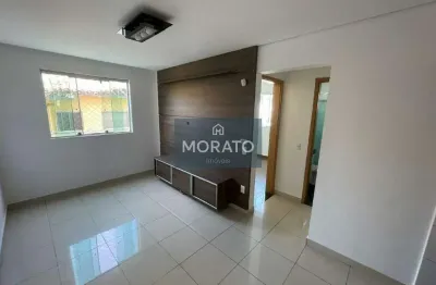 Apartamento com área privativa 2 quartos, 1 vaga no bairro cabral em contagem.