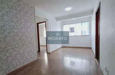 Apartamento com 2 quartos com 1 vaga de garagem no bairro planalto.