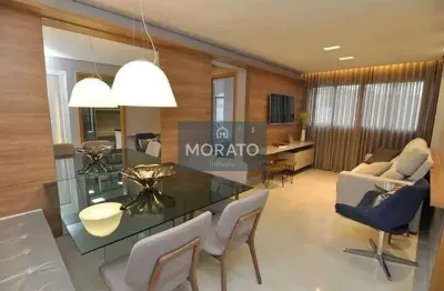 Apartamento com 70 m² 2 quartos, sendo 1 suíte 2 vagas de garagem no bairro liberdade.