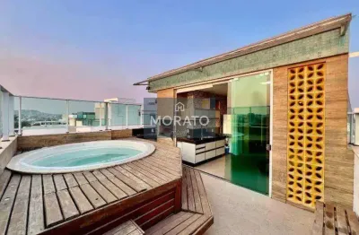 Cobertura a venda com 4 quartos 3 vagas de garagem no bairro itapoã.