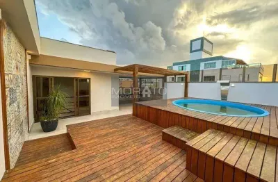 Cobertura com 4 quartos sendo 1 suíte com 2 vagas de garagem no bairro castelo!