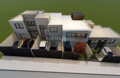 Casa com 3 quartos sendo 1 suíte e 2 vaga de garagem com área externa.