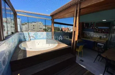 Cobertura à venda, 2 quartos, 1 suíte, 2 vagas, castelo - belo horizonte/mg