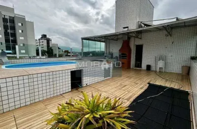 Cobertura 5 quartos, 2 suítes e 3 vagas de garagem no bairro indaiá.