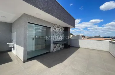 Cobertura 3 quartos , sendo uma suíte , 2 banheiros e duas vagas de garagem no santa mônica.