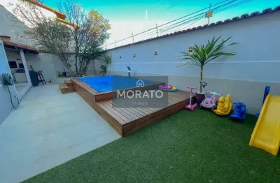 Casa residencial à venda no bairro serrano, bh – 4 quartos, piscina e espaço gourmet