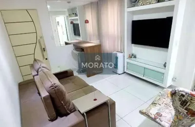 Apartamento 2 Quartos, 1 Vaga de Garagem, no Bairro Minascaixa