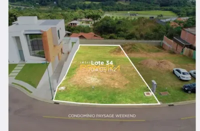 Terreno em condomínio fechado à venda na Do Café, 7291, Riviera, Curitiba