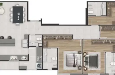 Apartamento com 4 quartos à venda na rua 1451, centro, balneário camboriú por r$ 3.849.000