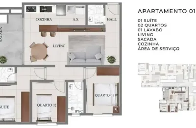 Apartamento com 3 quartos à venda na avenida palestina, 1020, nações, balneário camboriú por r$ 1.390.000
