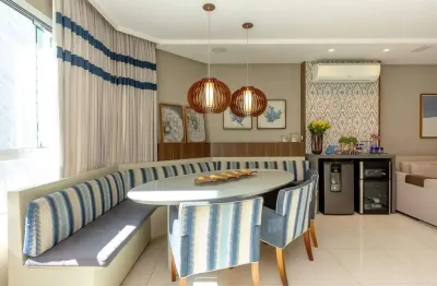 Apto diferenciado 3 suítes finamente mobiliado na rua 3000 em bal camboriu/sc