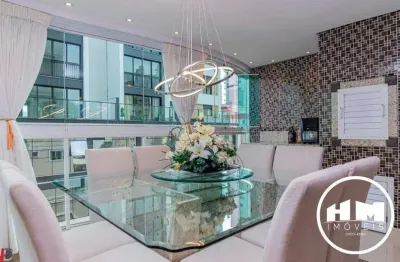 Apto 3 dorm 1suite e 2 demi mobiliado e equipado no centro de bal camboriu