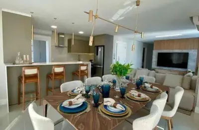 Apto mobiliado quadra mar proximo atlantico shopping bal camboriu