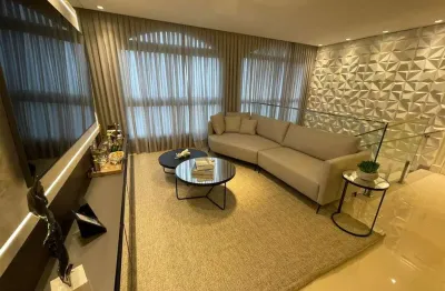 Cobertura dúplex mobiliada e decorada com 03 suítes à venda - centro, balneário camboriú