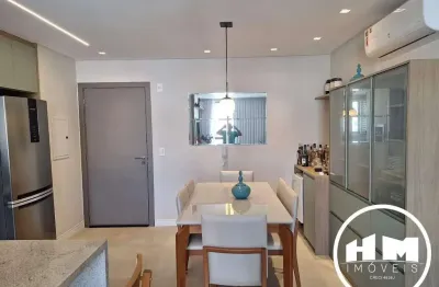 Apartamento decorado e mobiliado com 02 dormitórios à venda - nações, balneário camboriú