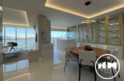 Apartamento na quadra mar, com 04 suítes à venda - pioneiros, balneário camboriú