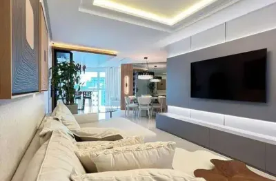 Apartamento quadra mar, com 03 suítes à venda - centro, balneário camboriú