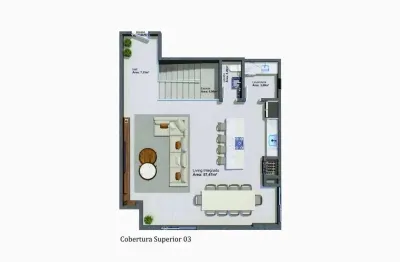 Dúplex em construção com 03 suítes à venda - centro, balneário camboriú