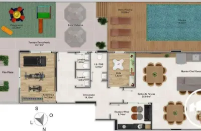 Duplex em construção com 04 suítes à venda - centro, balneário camboriú