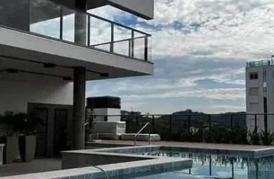 Apartamento duplex com terraço e 04 suítes à venda - praia brava de itajaí, itajaí