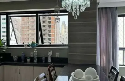 Apartamento alto padrão 03 suítes semi-mobiliado - centro, balneário camboriú