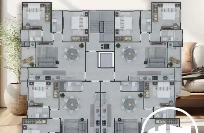 Apartamento com terraço em construção, 02 suítes à venda - centro, balneário camboriú