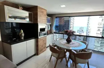 Apartamento vista mar com 03 suítes à venda - ed. sunshine residence, centro, balneário camboriú