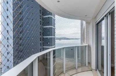 Apartamento mobiliado vista ao mar com 03 suítes para locação - centro, balneário camboriú