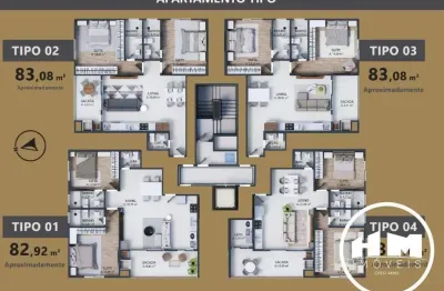 Apartamento com 2 quartos à venda na Rua Rua Bento Elóy Garcia, Centro, Camboriú
