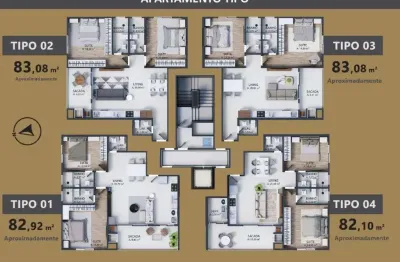 Apartamento com 2 quartos à venda na Rua Bento Elóy Garcia, Centro, Camboriú