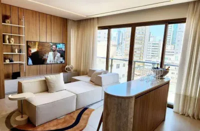 Apto 04 suítes mobiliado e decorado no centro/ balneário camboriú