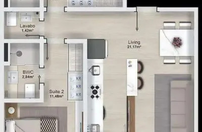 Apartamento com 2 quartos à venda na Rua Antônio Athanázio Corrêa, Barra, Balneário Camboriú